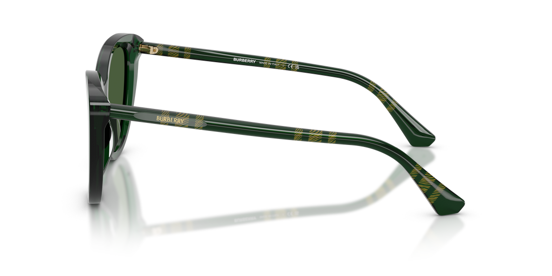 Solglasögon burberry be4457 416271 verde cat eye femenino storlek 55mm - Detaljvy