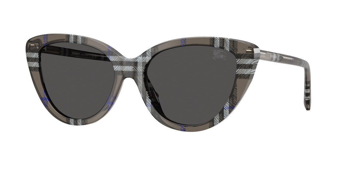 Solglasögon burberry be4457 416687 gris cat eye femenino storlek 55mm - Huvudvy
