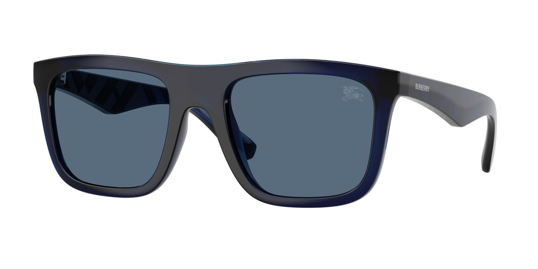 Solglasögon burberry be4458u 411080 azul square masculino storlek 55mm - Huvudvy