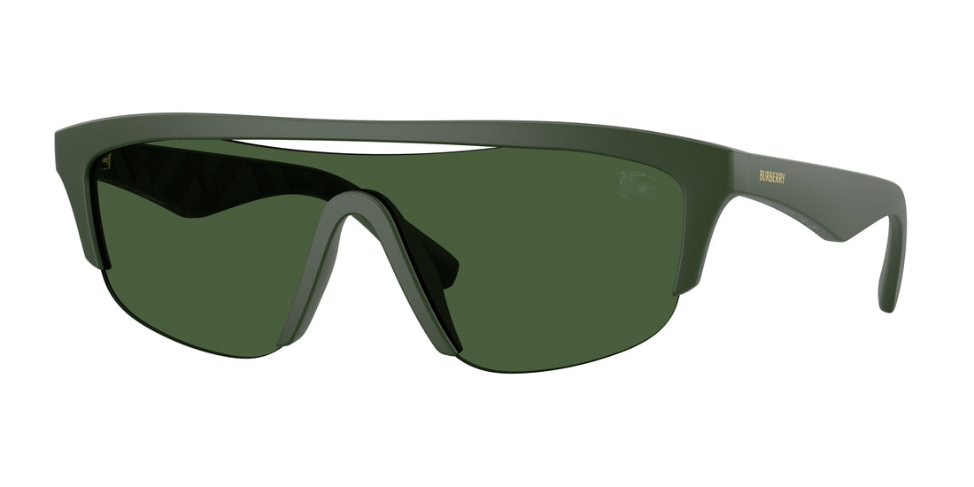 Solglasögon burberry be4460u 417071 verde rectangular masculino storlek 40mm - Huvudvy