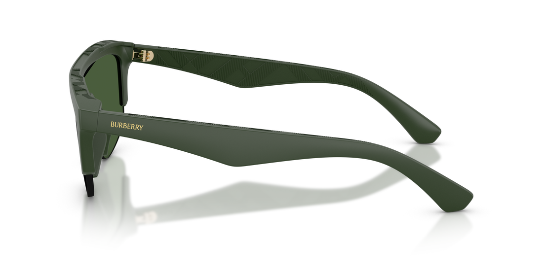 Solglasögon burberry be4460u 417071 verde rectangular masculino storlek 40mm - Detaljvy