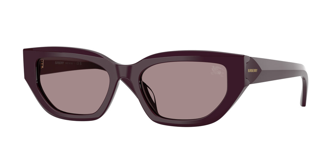 Solglasögon burberry be4463d 3400la violeta cat eye femenino storlek 54mm - Huvudvy