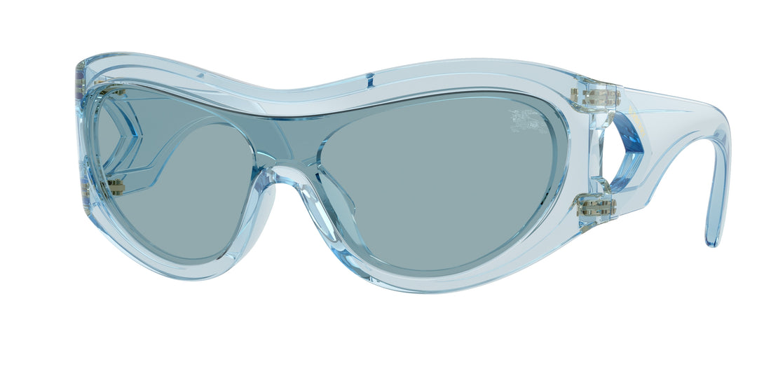 Solglasögon burberry be4465 415380 azul irregular unisex storlek 38mm - Huvudvy