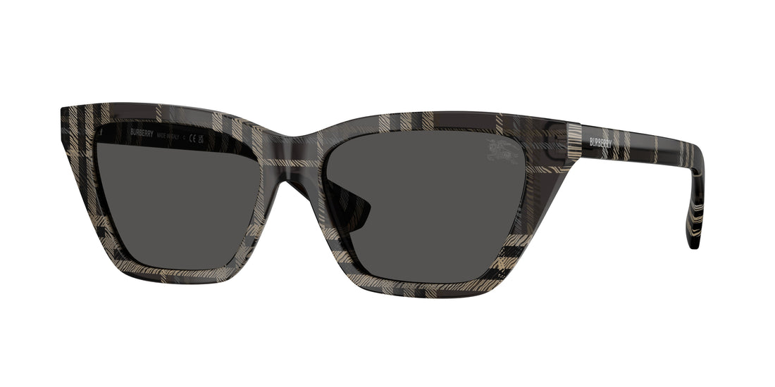 Solglasögon burberry be4468 419987 gris cat eye femenino storlek 54mm - Huvudvy