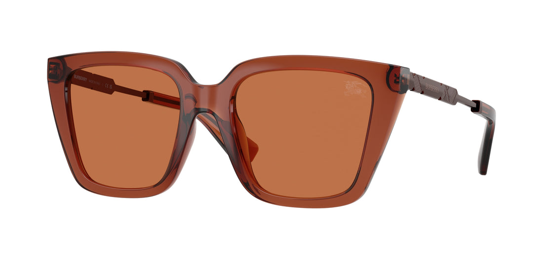 Solglasögon burberry be4473u 419573 marron square femenino storlek 52mm - Huvudvy