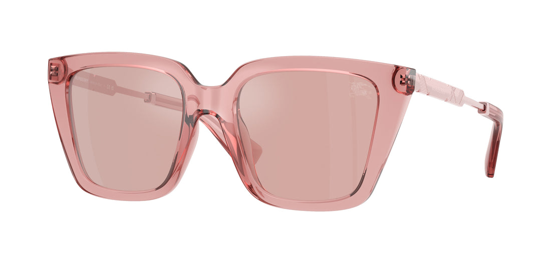 Solglasögon burberry be4473u 41969l rosa square femenino storlek 52mm - Huvudvy