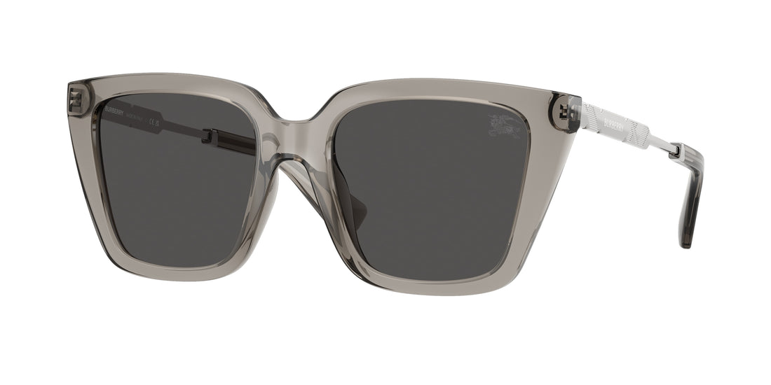 Solglasögon burberry be4473u 419787 gris square femenino storlek 52mm - Huvudvy