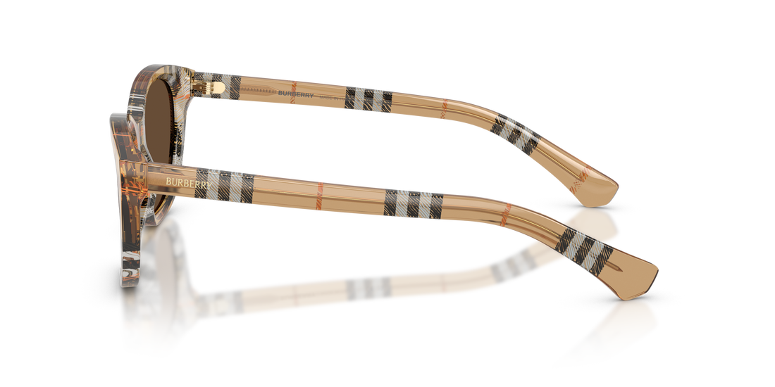 Sonnenbrillen burberry be4486 416373 marron rectangular femenino größe 54mm - Detailansicht