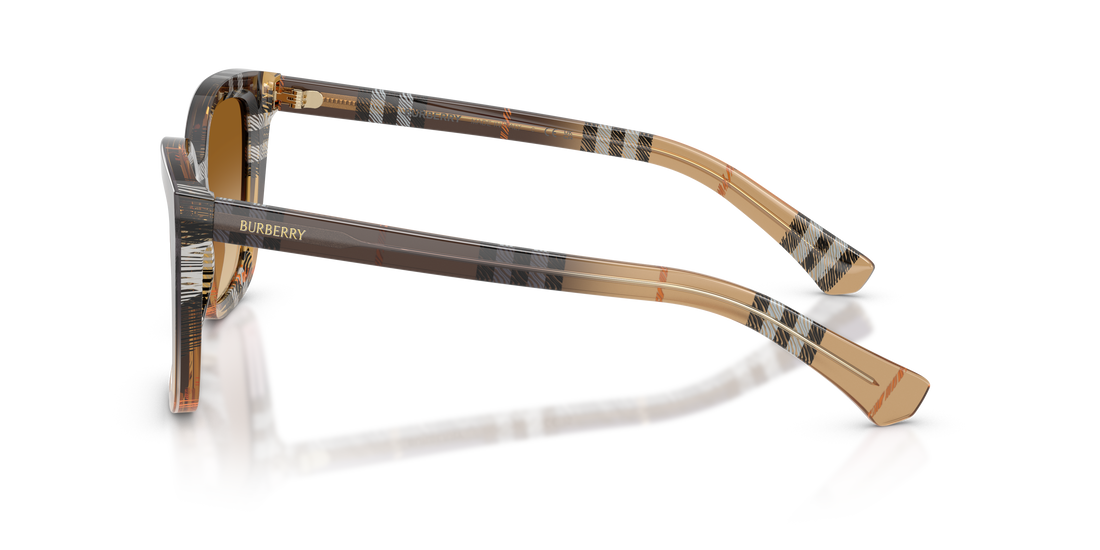 Sonnenbrillen burberry be4487 420213 marron square femenino größe 52mm - Detailansicht