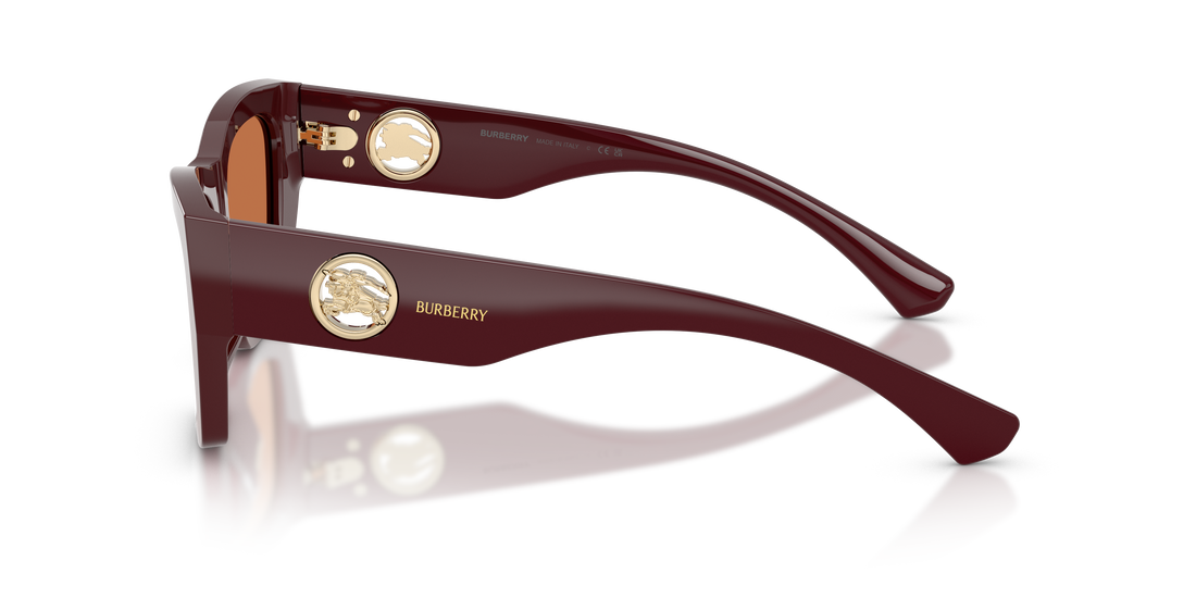 Sonnenbrillen burberry be4492 411973 rojo cat eye femenino größe 54mm - Detailansicht