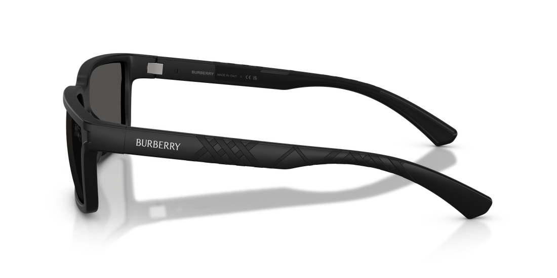 Sonnenbrillen burberry be4495d 346487 negro rectangular masculino größe 61mm - Detailansicht