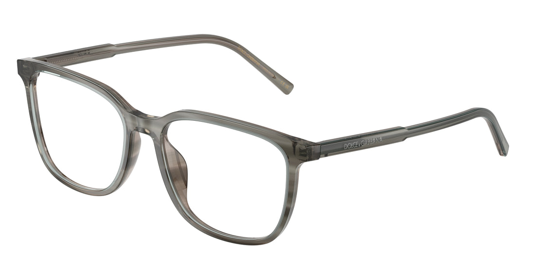 Óculos graduados dolce & gabbana dg3445 3479 gris square masculino tamanho 55mm - Vista principal