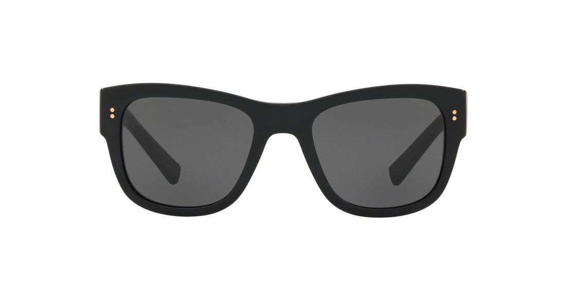 Occhiali da sole dolce & gabbana dg4338 501/87 negro square masculino taglia 52mm - Vista dettagliata