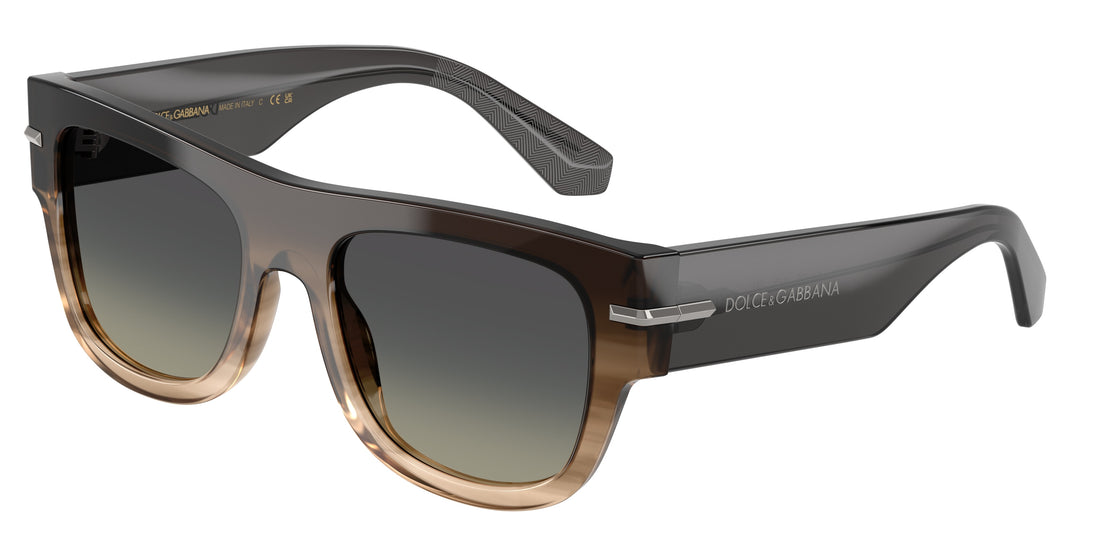 Óculos de sol dolce & gabbana dg4484 348411 gris square masculino tamanho 54mm - Vista principal