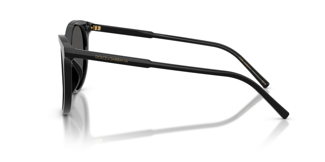 Óculos de sol dolce & gabbana dg4540 501/87 negro pantos femenino tamanho 55mm - Vista de detalhe