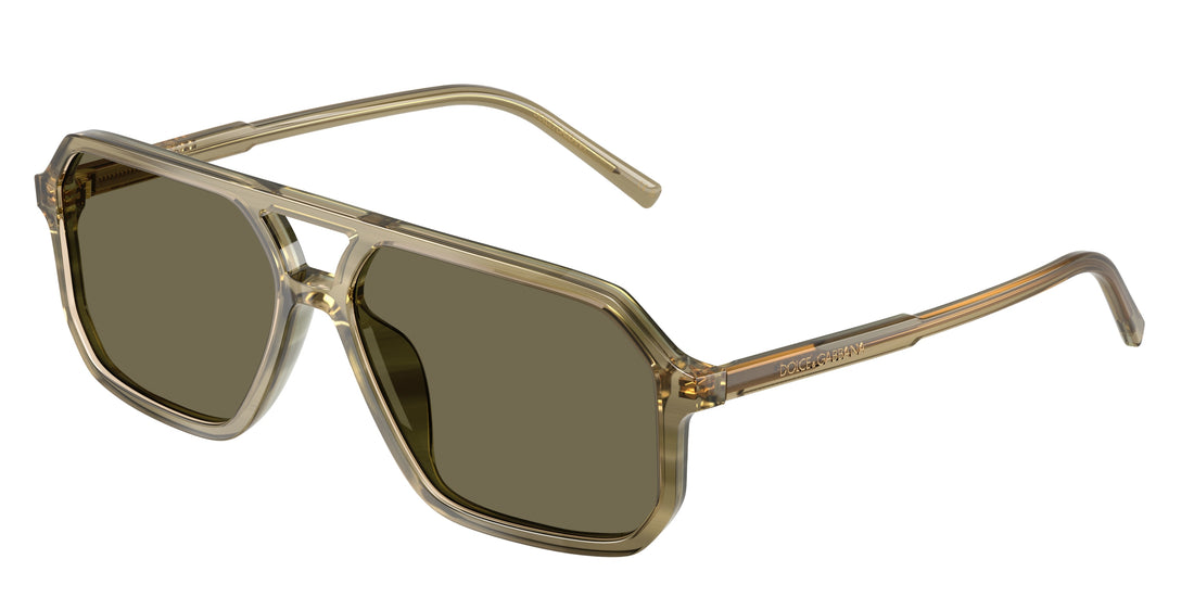 Occhiali da sole dolce & gabbana dg4541 3480/3 verde pilot unisex taglia 59mm - Vista principale