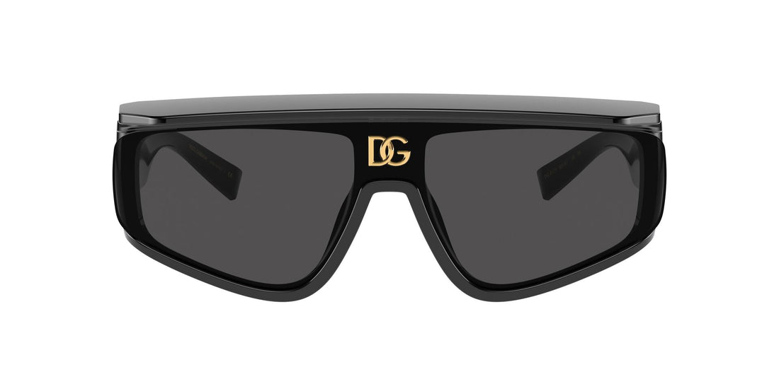 Gafas de sol dolce & gabbana dg6177 501/87 negro rectangular masculino talla 46mm - Vista de detalle