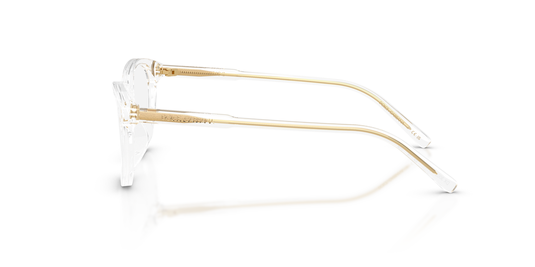 Gafas graduadas dolce & gabbana dx3002 3133 transparente cat eye infantil talla 48mm - Vista de detalle
