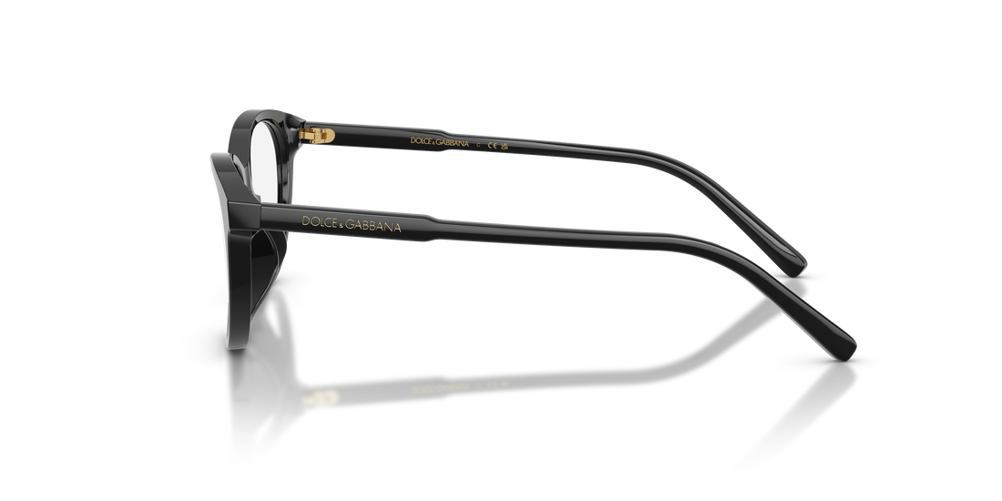Gafas graduadas dolce & gabbana dx3002 501 negro cat eye infantil talla 50mm - Vista de detalle