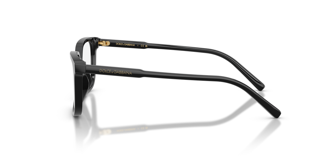 Gafas graduadas dolce & gabbana dx3003 501 negro square infantil talla 49mm - Vista de detalle