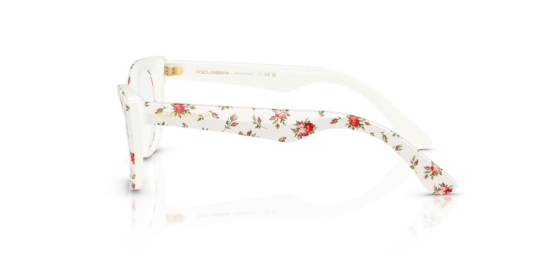 Gafas graduadas dolce & gabbana dx3357 3487 multicolor cat eye infantil talla 49mm - Vista de detalle