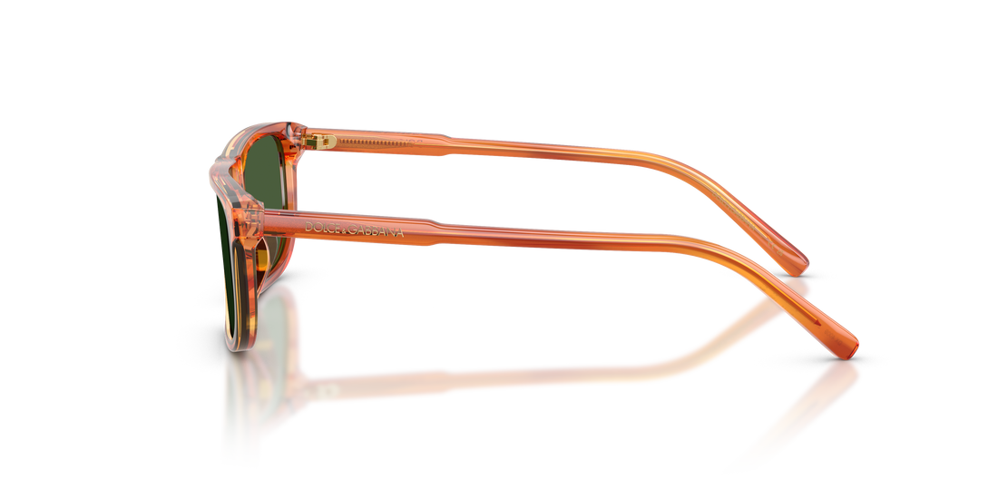 Sonnenbrillen dolce & gabbana dx4009 348371 marron rectangular infantil größe 51mm - Detailansicht