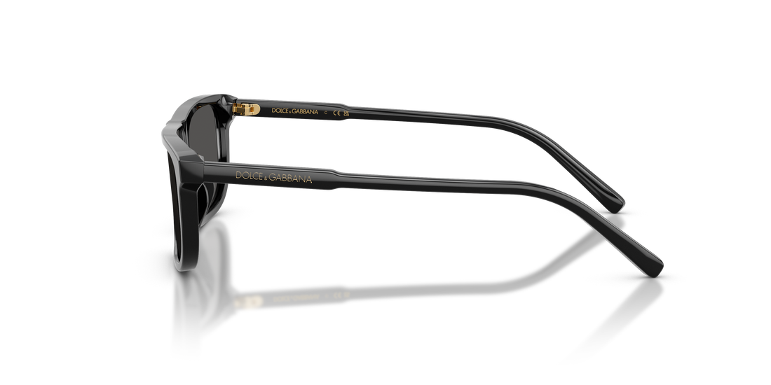 Sonnenbrillen dolce & gabbana dx4009 501/87 negro rectangular infantil größe 51mm - Detailansicht