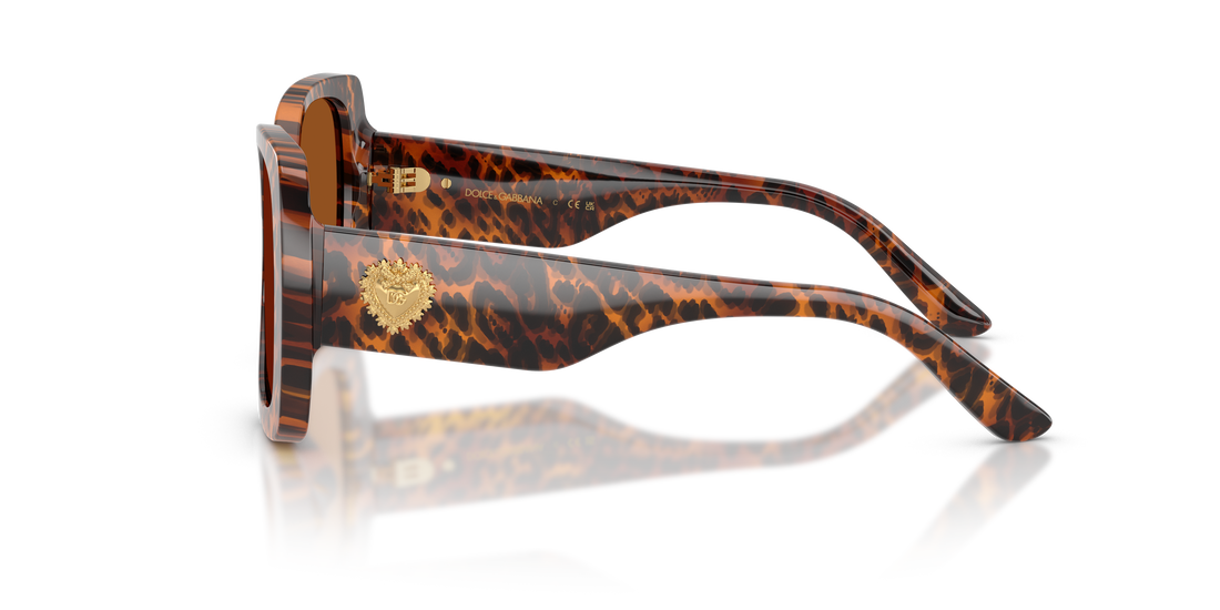 Sonnenbrillen dolce & gabbana dx4012 347073 marron butterfly infantil größe 50mm - Detailansicht