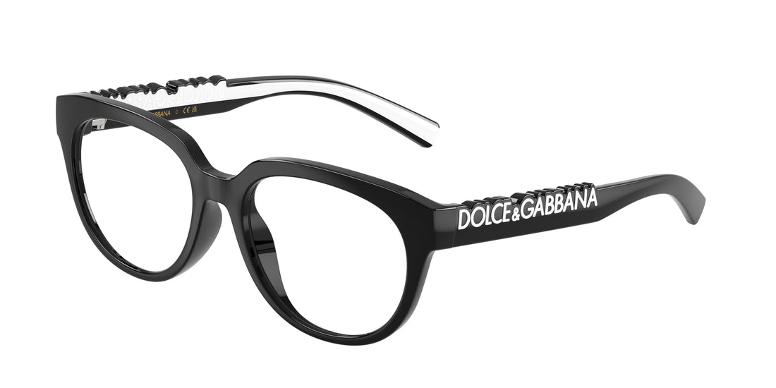 Gafas graduadas dolce & gabbana dx5007 501 negro pantos infantil talla 49mm - Vista principal