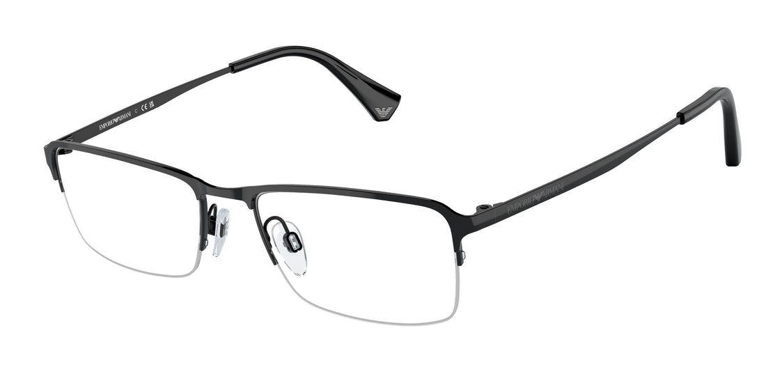 Brillen emporio armani ea1044td 3001 negro rectangular masculino größe 55mm - Hauptansicht