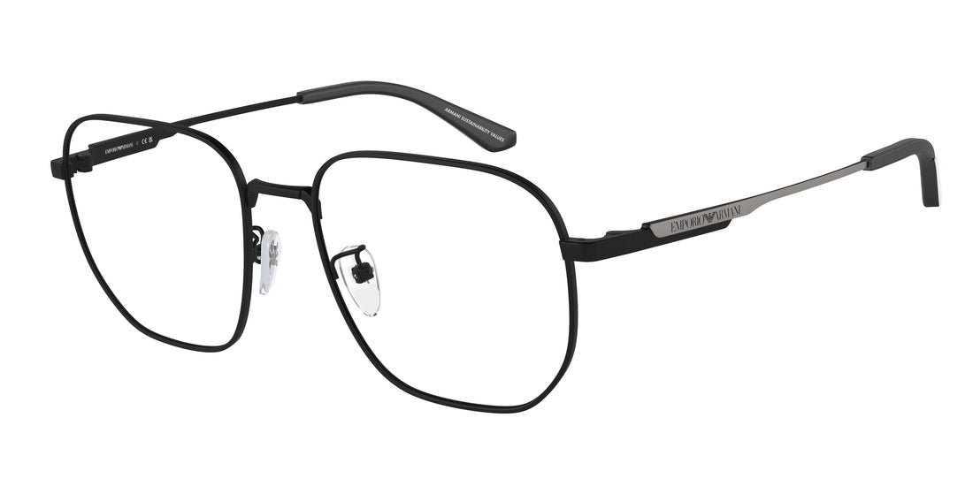 Brillen emporio armani ea1159d 3001 negro pilot masculino größe 54mm - Hauptansicht