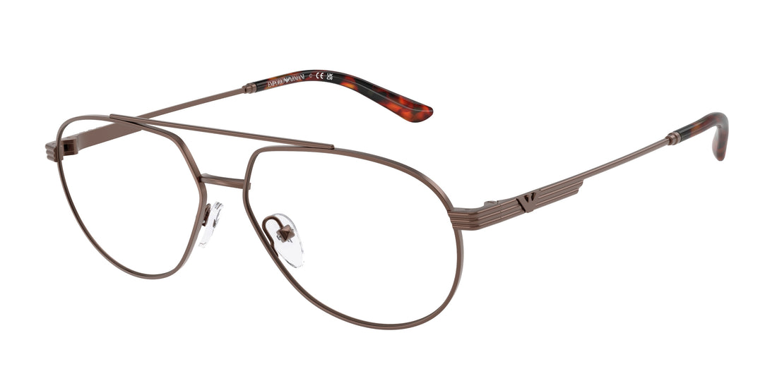 Brillen emporio armani ea1165 3006 cobre pilot masculino größe 54mm - Hauptansicht