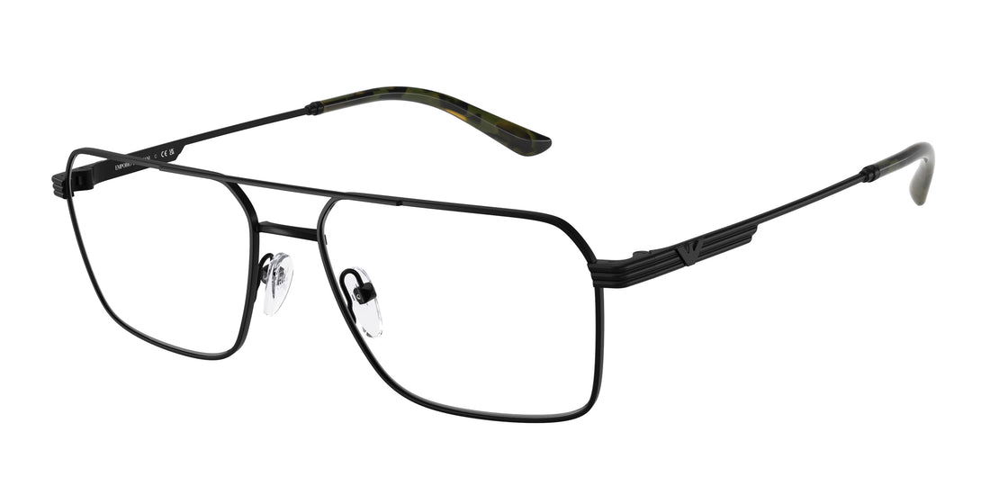 Brillen emporio armani ea1166 3001 negro square masculino größe 57mm - Hauptansicht
