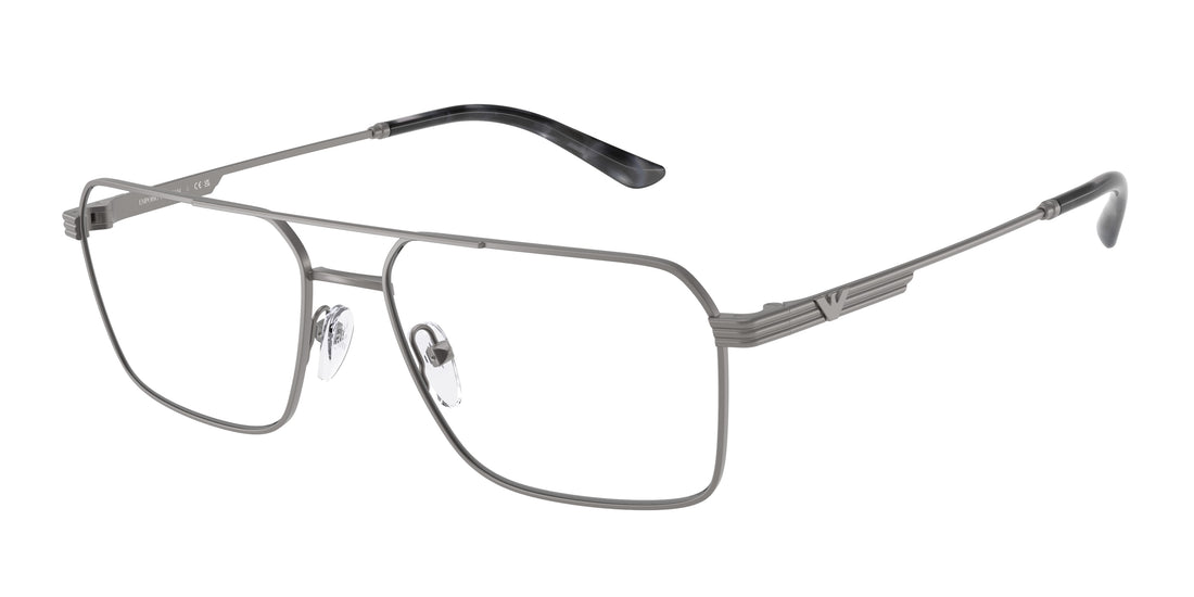 Brillen emporio armani ea1166 3003 gris square masculino größe 57mm - Hauptansicht