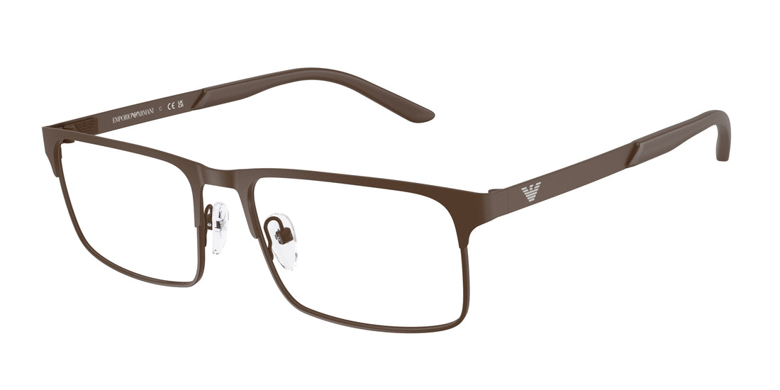 Brillen emporio armani ea1170 3397 marron rectangular masculino größe 55mm - Hauptansicht