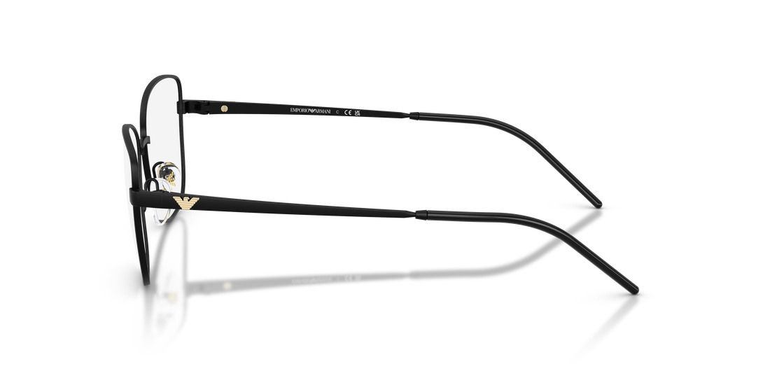Gafas graduadas emporio armani ea1172 3001 negro irregular femenino talla 55mm - Vista de detalle
