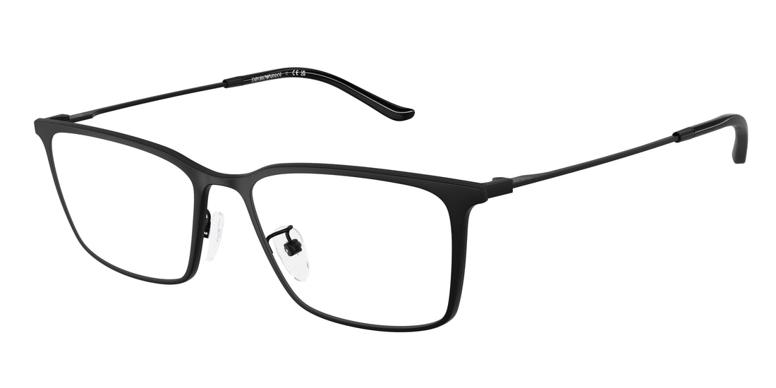 Gafas graduadas emporio armani ea1173d 3001 negro pillow masculino talla 55mm - Vista principal