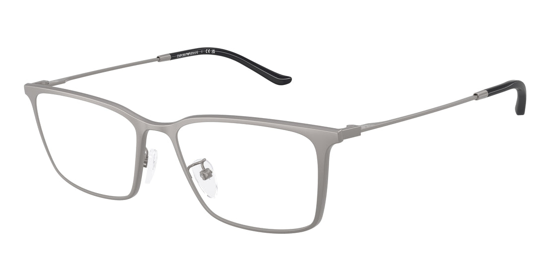 Gafas graduadas emporio armani ea1173d 3003 gris pillow masculino talla 55mm - Vista principal