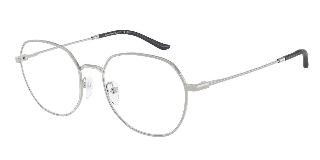Brillen emporio armani ea1174d 3015 plateado round masculino größe 54mm - Hauptansicht
