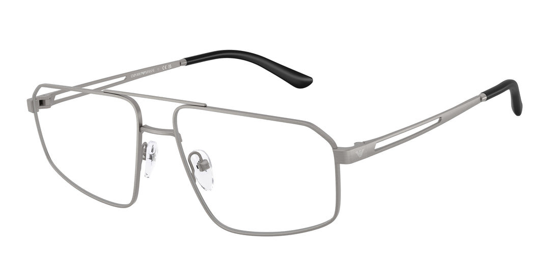 Óculos graduados emporio armani ea1184 3032 gris pilot masculino tamanho 58mm - Vista principal