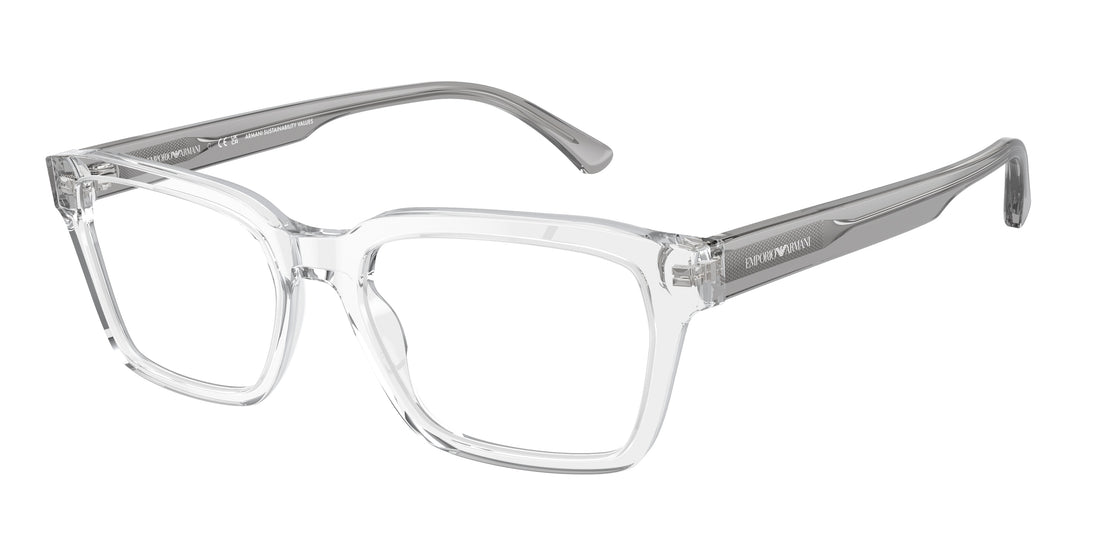 Óculos graduados emporio armani ea3192 5883 masculina tamanho 55mm - Vista principal