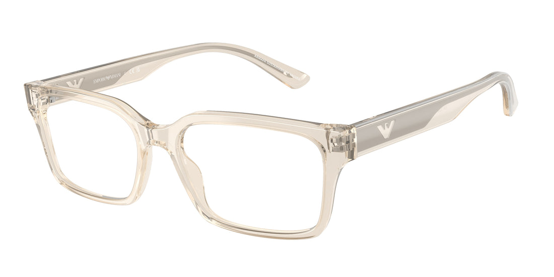 Brillen emporio armani ea3244 6179 transparente rectangular masculino größe 55mm - Hauptansicht