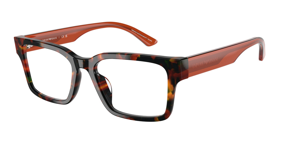 Brillen emporio armani ea3245u 6182 carey rectangular femenino größe 54mm - Hauptansicht