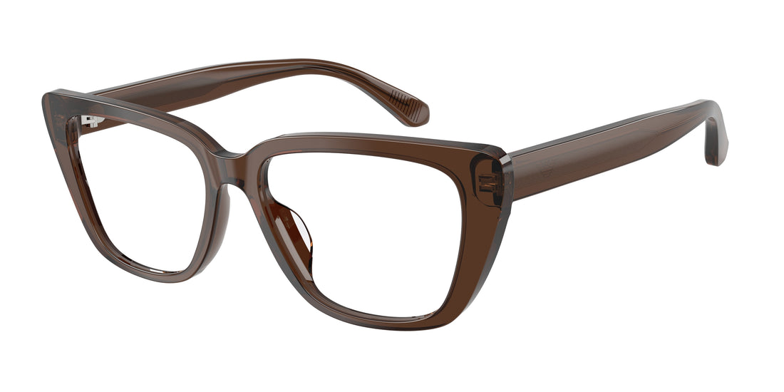 Brillen emporio armani ea3256u 6251 marron cat eye femenino größe 54mm - Hauptansicht