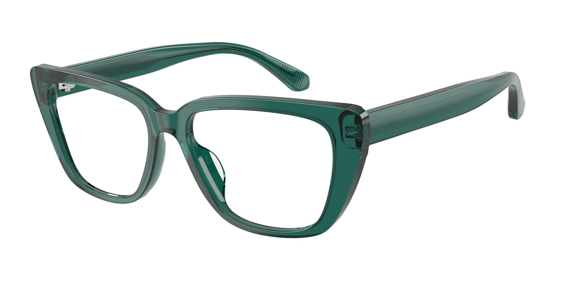 Brillen emporio armani ea3256u 6252 verde cat eye femenino größe 54mm - Hauptansicht