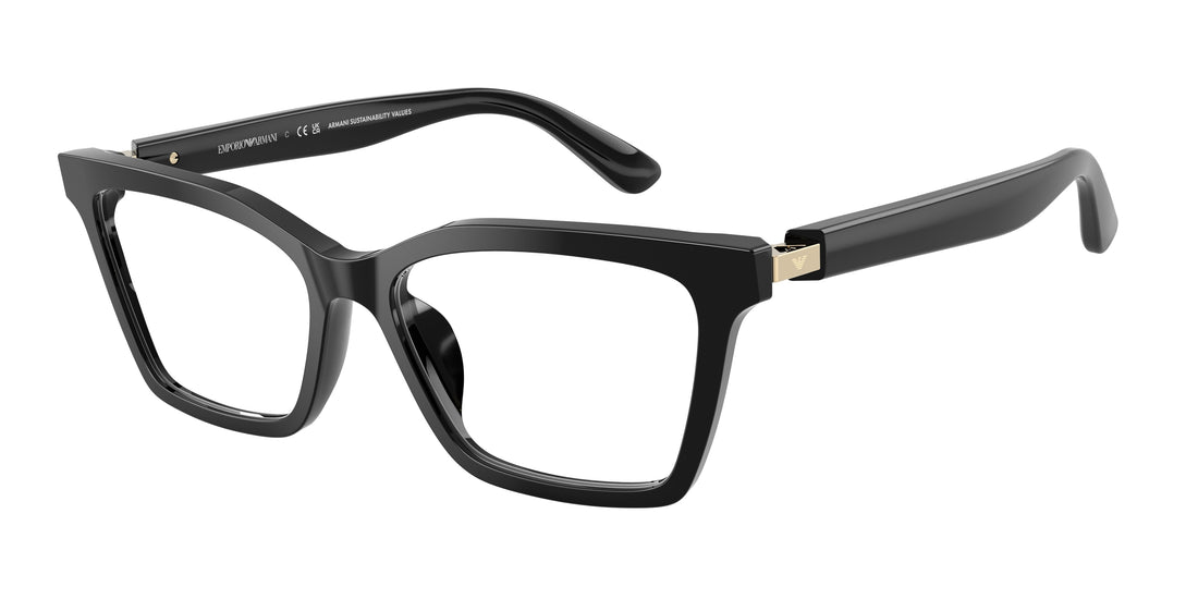 Gafas graduadas emporio armani ea3261u 5017 negro butterfly femenino talla 52mm - Vista principal