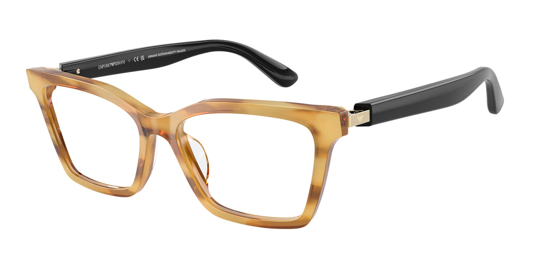 Gafas graduadas emporio armani ea3261u 6269 amarillo butterfly femenino talla 54mm - Vista principal