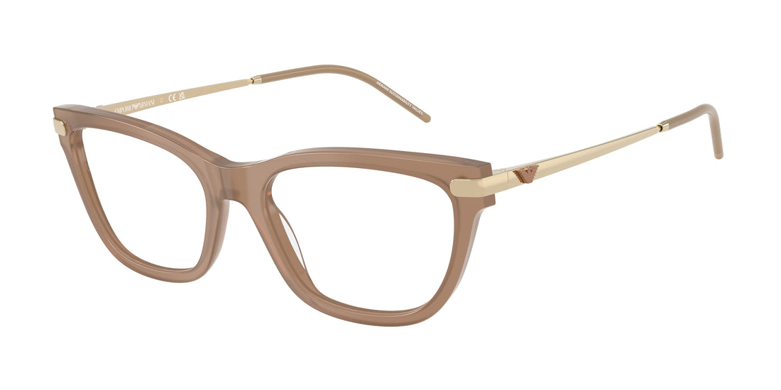 Gafas graduadas emporio armani ea3262 6263 marron cat eye femenino talla 52mm - Vista principal