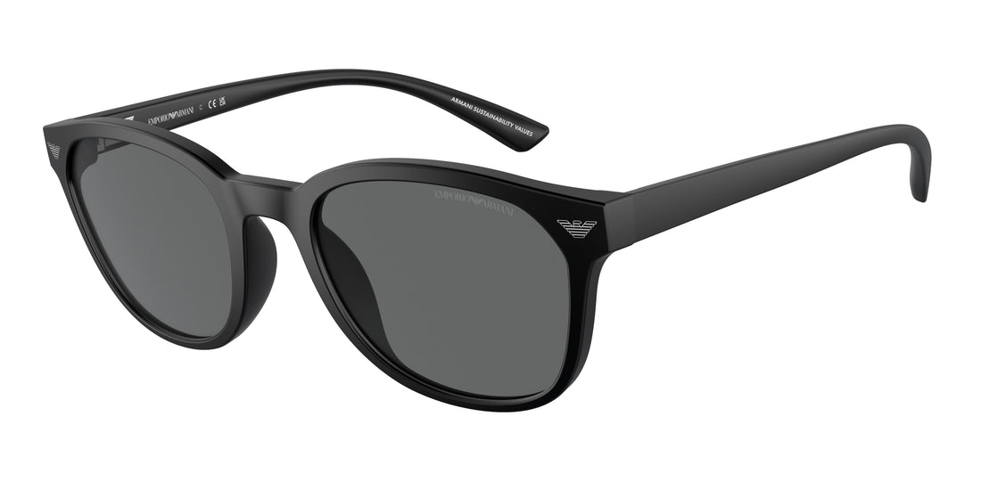 Óculos de sol emporio armani ea4225u 500187 preto pantos macho tamanho 53mm - Vista principal