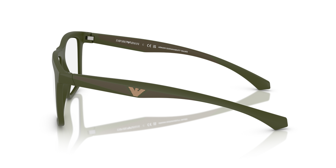 Sonnenbrillen emporio armani ea4235 61841w verde square masculino größe 53mm - Detailansicht